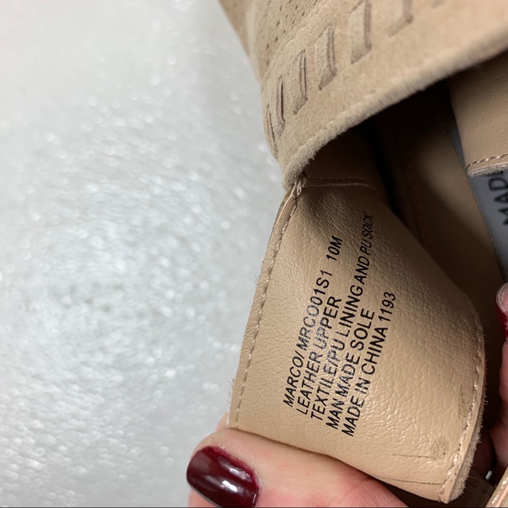 Steve Madden Macro Perforated Peep Toe Booties - image 8